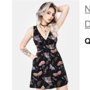 Disturbia Nightmoth Corset Mini Dress
